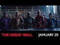 THE GREAT WALL Official Trailer 2