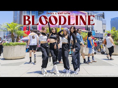 [KPOP IN PUBLIC LA | ONE TAKE] TWICE X KIEL TUTIN - 'BLOODLINE' | Cover by PLAYGROUND @ ANIME EXPO