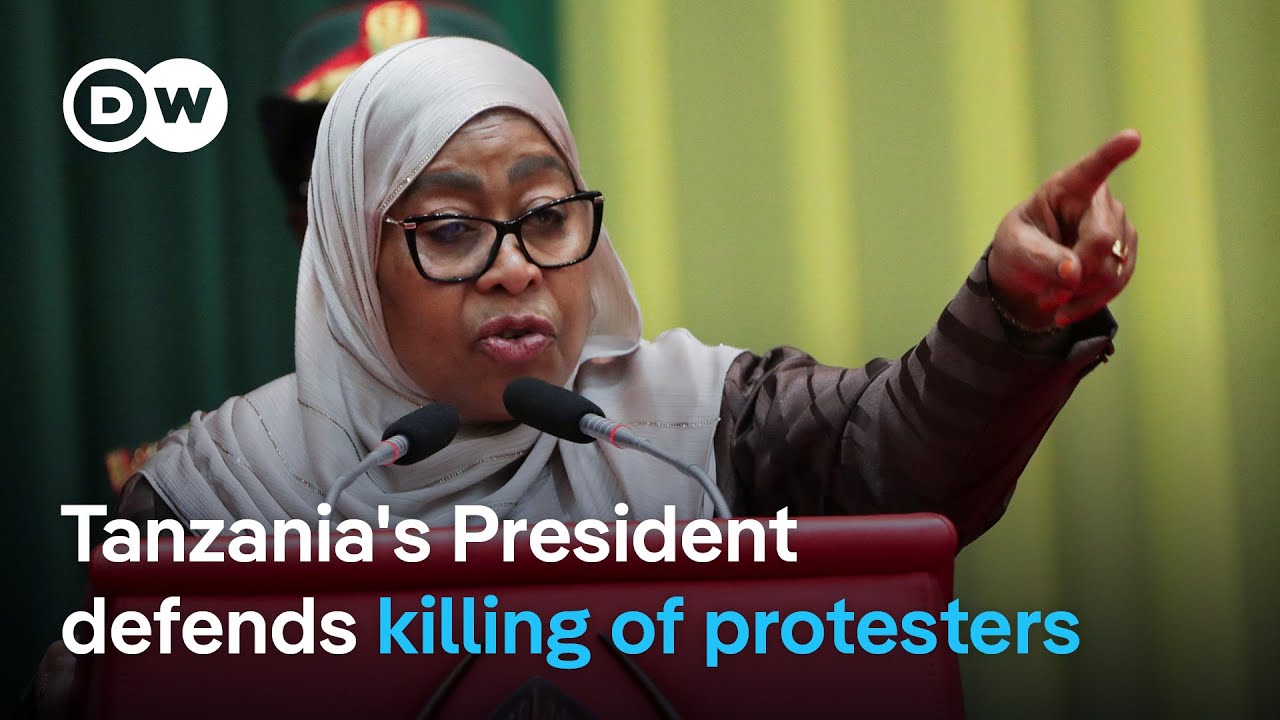‘People have lost hope’ as Tanzania's leader defends killing of protesters | DW News