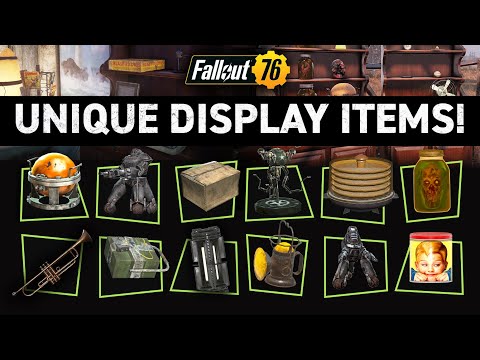 Top 10 Fallout 76 Locations With RARE DISPLAY ITEMS! | Fallout 76