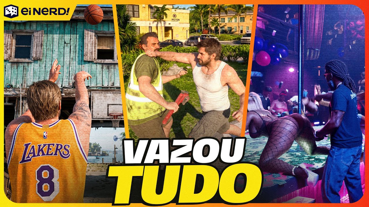 BOMBA! ESTÁ VAZANDO TUDO DE GTA 6