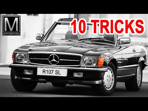 10 TRICKS und Geheimnisse rund um den Mercedes SL R107