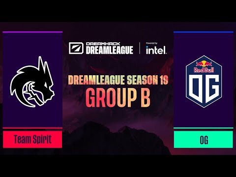 Dota2 - Team Spirit vs OG - Game 1 - DreamLeague Season 19 - Group B
