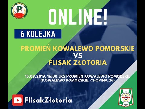 6 kolejka V liga - Promień Kowalewo vs Flisak Złotoria