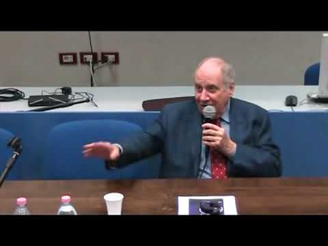 Carlo Sini gave an extraordinary response to a question after giving a lecture on Protagoras.