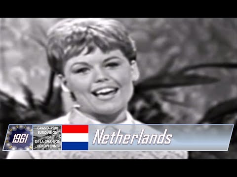 eurovision 1961 Netherlands 🇳🇱 Greetje Kauffeld - Wat een dag
