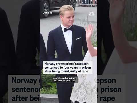 Stepson of Norway's crown prince convicted of rape