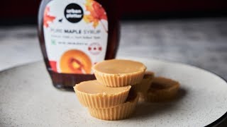 Maple Peanut Fudge Cups