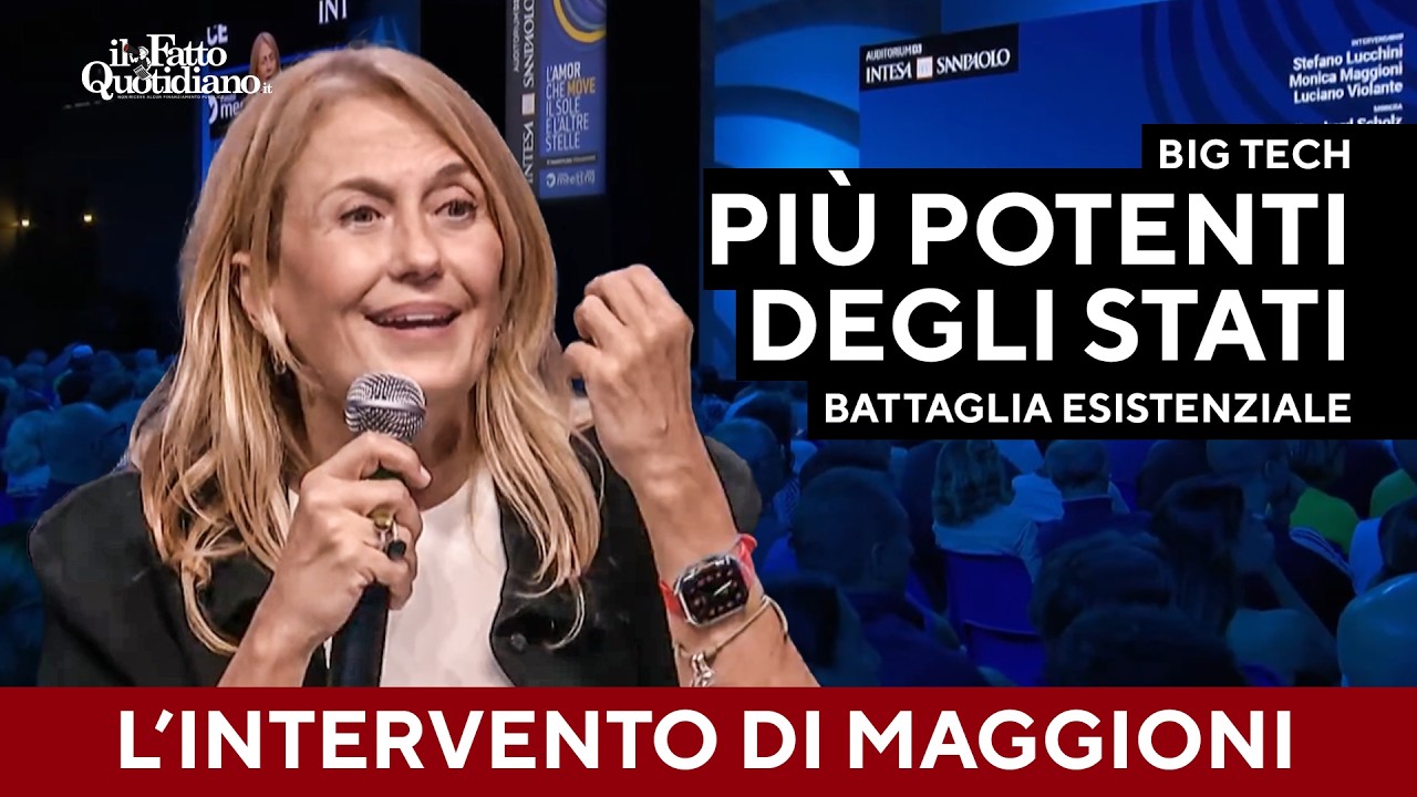 Maggioni su Trump e Big Tech: “Mai vista una concentrazione così grande di capitale e potere”