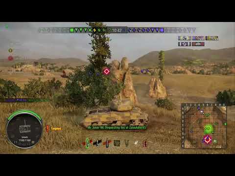 T20 "HUGE Mighty Bush Scounting" Mastery Gameplay at "Steppes" | XBOX ONE | WoT Console