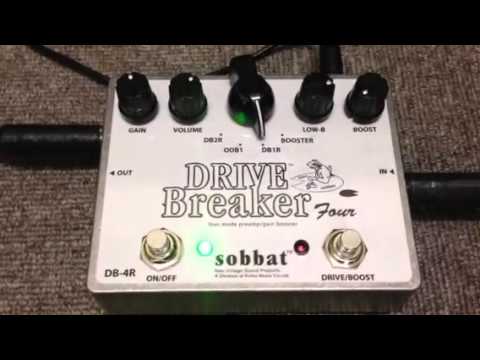Sobbat Drive Breaker-4R (DB-4R) DB-2R Mode with boost White/Steel 