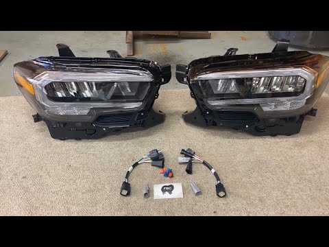2020 #Toyota #Tacoma OEM Led Headlights Upgrade & Install on my 2019 Tacoma