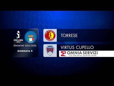 Abruzzo Excellence | Matchday 9: Torrese - Virtus Cupello (1-1)