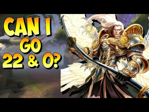 ABSOLUTELY INSANE 22 AND 0 ATTEMPT IN RANKED CONQUEST! - Masters Ranked Conquest - SMITE