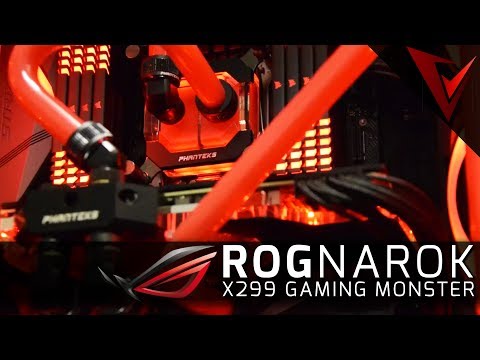 ROGNAROK - X299 Gaming Monster - Watercooled SLI Gaming RIG Build Log & Reveal