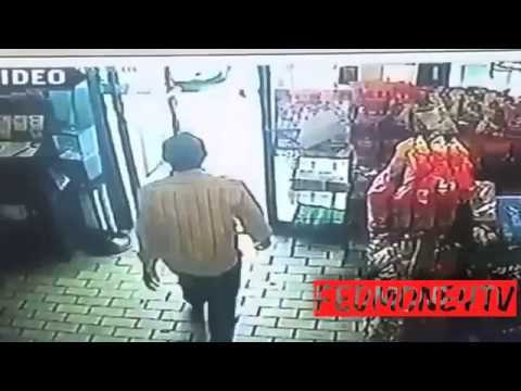 MIKE BROWN STRONG ARM ROBBERY SURVEILLANCE VIDEO FOOTAGE