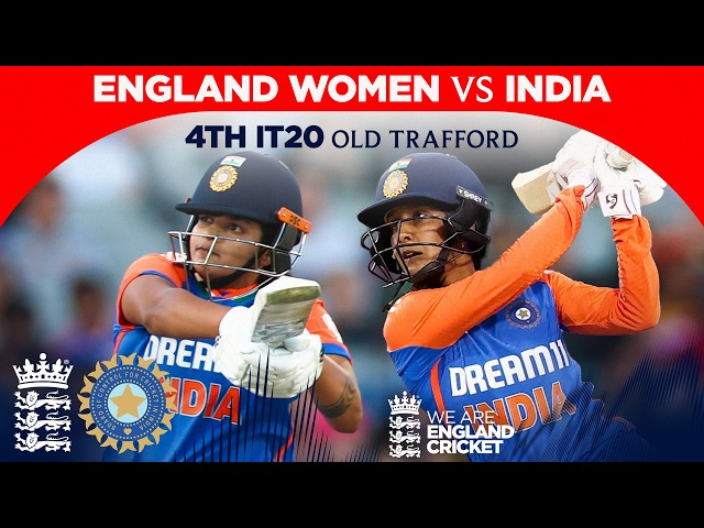 Verma & Rodrigues Lead India Home | Highlights – England v India | 4th Women’s Vitality IT20 2025