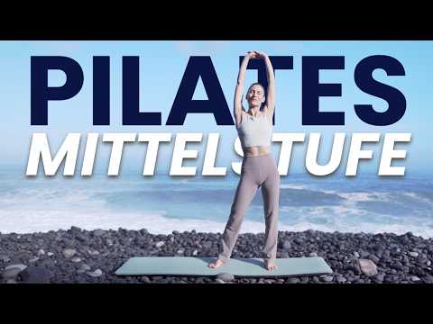 Pilates für Mittelstufe 20 🌊🦏 Dein Ganzkörperworkout!
