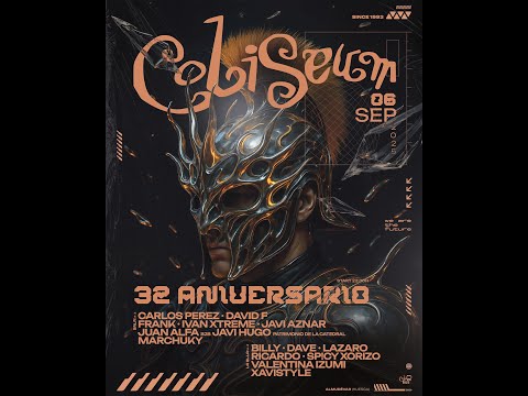 COLISEUM Live! 32 Aniversario (06-09-2025) Juan Alfa & Javi Hugo