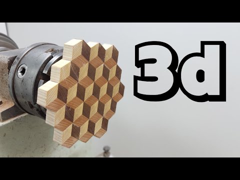 3D segmented woodturning