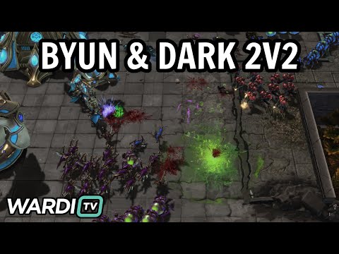 ByuN & Dark vs Scarlett & Astrea (2v2) - Olimoleague Invitational 16 [StarCraft 2]