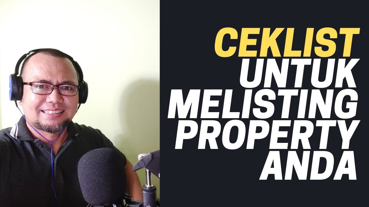 Dapat Milyaran Dari Ceklist Untuk Melakukan Listing Property Online Marketing