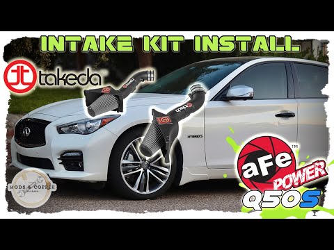 Q50S Hyrbid: Takeda AFE Intake Kit