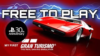 Gran Turismo will be FREE to PLAY!