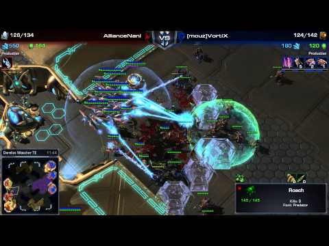 SC2 - Daily Masters - PvZ - NaNiwa vs VortiX