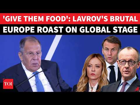 Lavrov Unleashes Savage EU Roast: 'EUROPE NEEDS TO BE FED'; Then Drops Brutal Warning | Watch Video-Thumbnail von YouTube