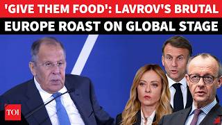 Lavrov Unleashes Savage EU Roast: 'EUROPE NEEDS TO BE FED'; Then Drops Brutal Warning | Watch