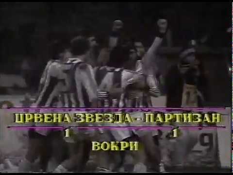 C.zvezda - Partizan 1-1 [1/4 finala kupa 88/89 revans]