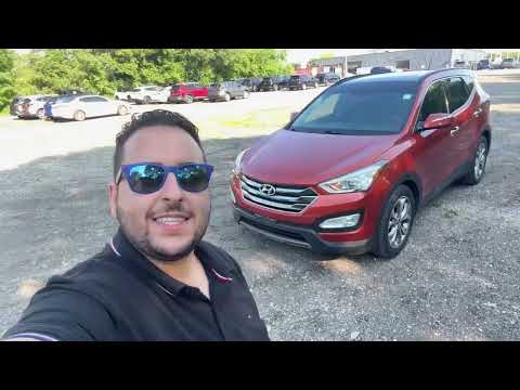2015 Hyundai Santa Fe Sport AWD 4dr 2.0T SE in Black for sale at Finch Nissan in London, ON