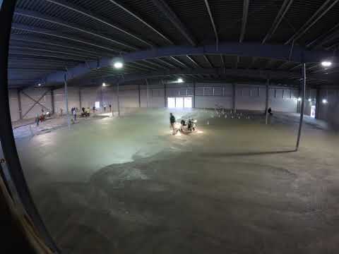 300yd Concrete Floor Pour