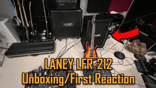 Video thumbnail for Laney LFR-212 (Unboxing/First Reaction) by zinkferd
