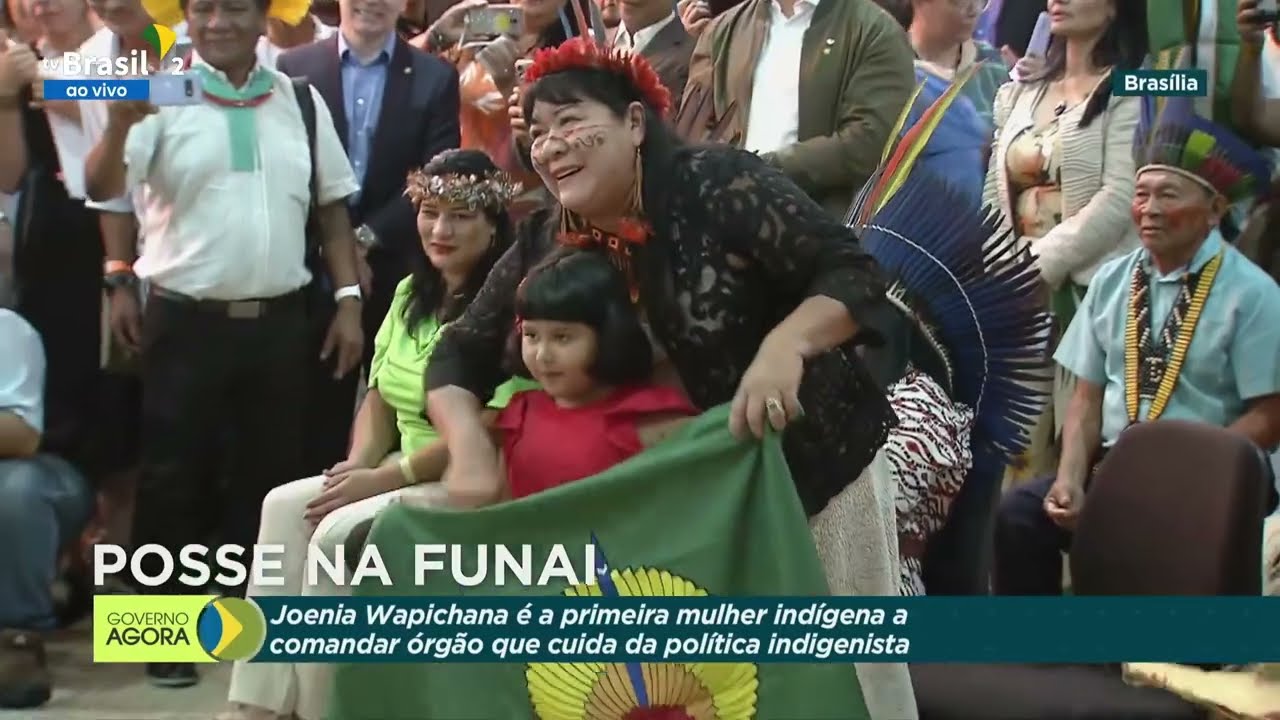 #AoVivo: Posse da presidente da Funai