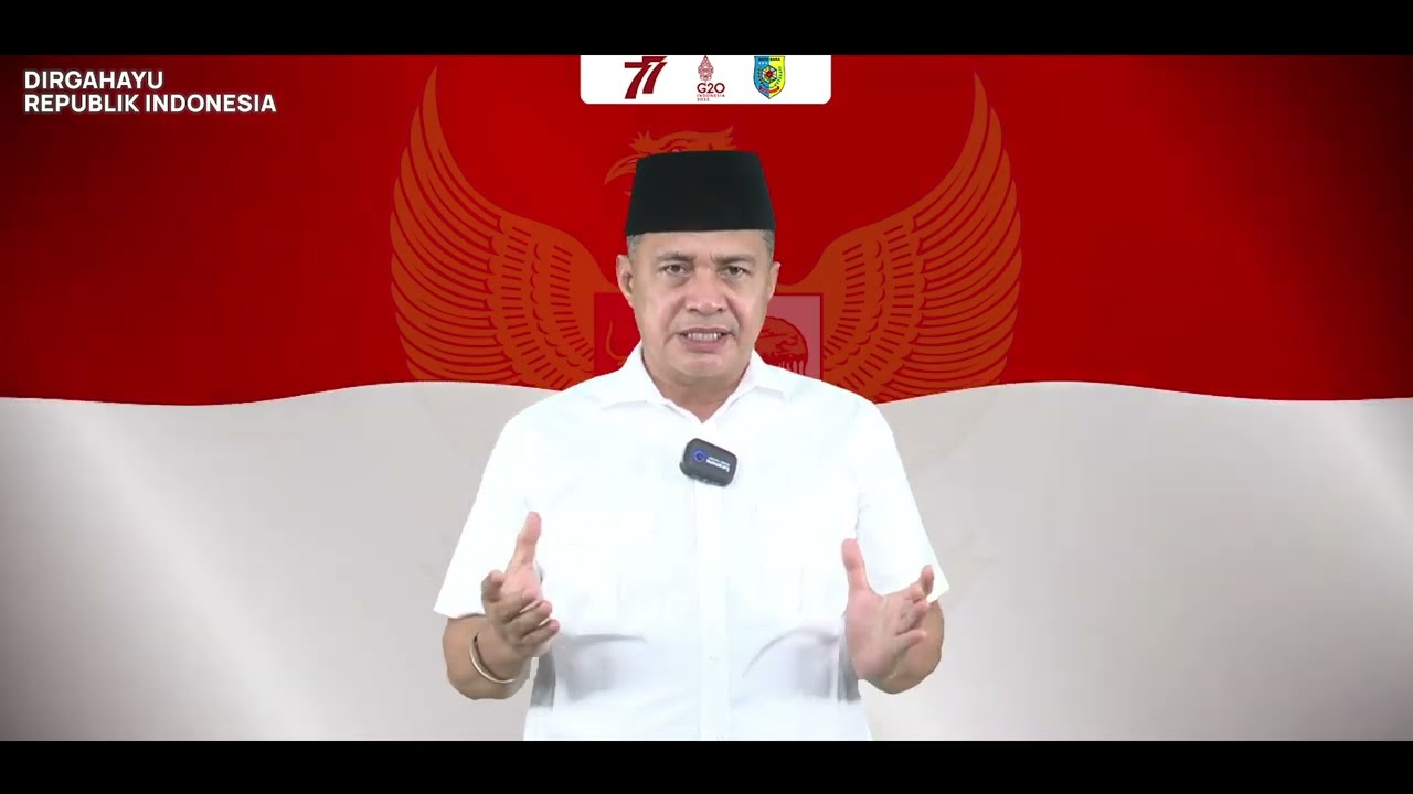 DIRGAHAYU REPUBLIK INDONESIA YANG KE 77 TAHUN PULIH LEBIH CEPAT, BANGKIT LEBIH KUAT