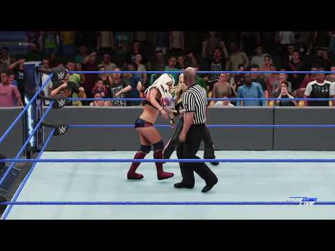 WWE 2K18 SmackDown Trish Stratus vs. Alexa Bliss