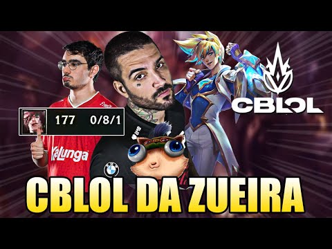 BRTT QUEBRANDO PAREDE E GUIGO 0/8 - CBLOL DA ZUEIRA