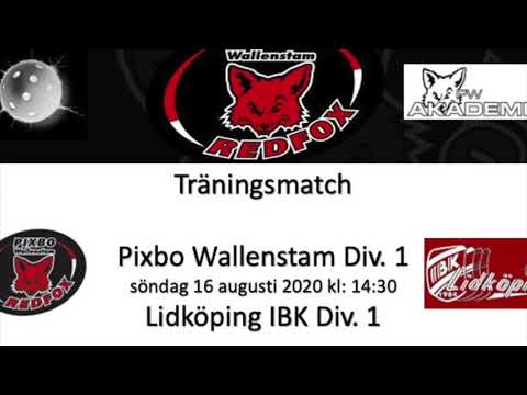 Träningsmatch 2020 Pixbo Wallenstam Div.1 - Lidköping Div.1 20200816