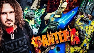 Video thumbnail for VISITING DIMEBAGS GUITAR VAULT by Ola Englund