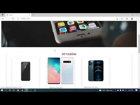 E commerce Website Build | Django Framework | Python