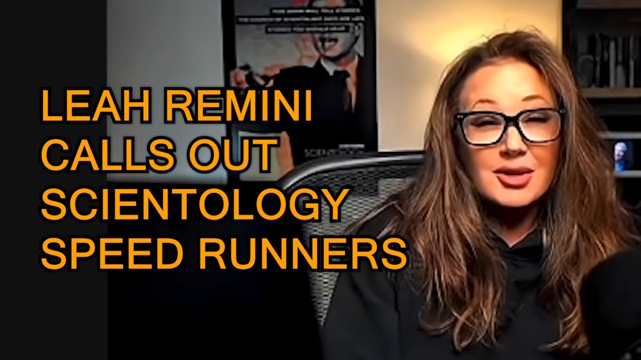 Leah Remini calls out Scientology Speed Runners