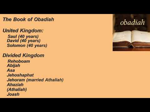 4. The Book of Obadiah