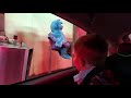 Car wash with Veggie Tales song on background.