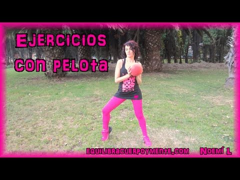 Ejercicios con pelota de bajo impacto para principiantes