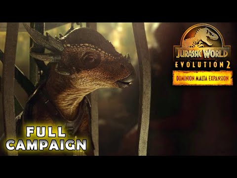 FULL 'MALTA DLC' CAMPAIGN PLAYTHROUGH!! - Jurassic World Evolution 2