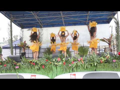 TE AHO NUI  performs Ote'a Marukoa - SAMO Pier Show 6/23/18