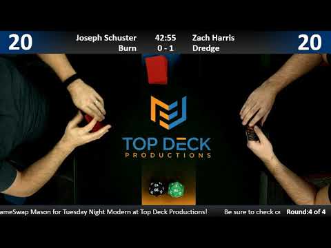Modern w/ Commentary 11/6/18: Joseph Schuster (Burn) vs. Zach Harris (Dredge)