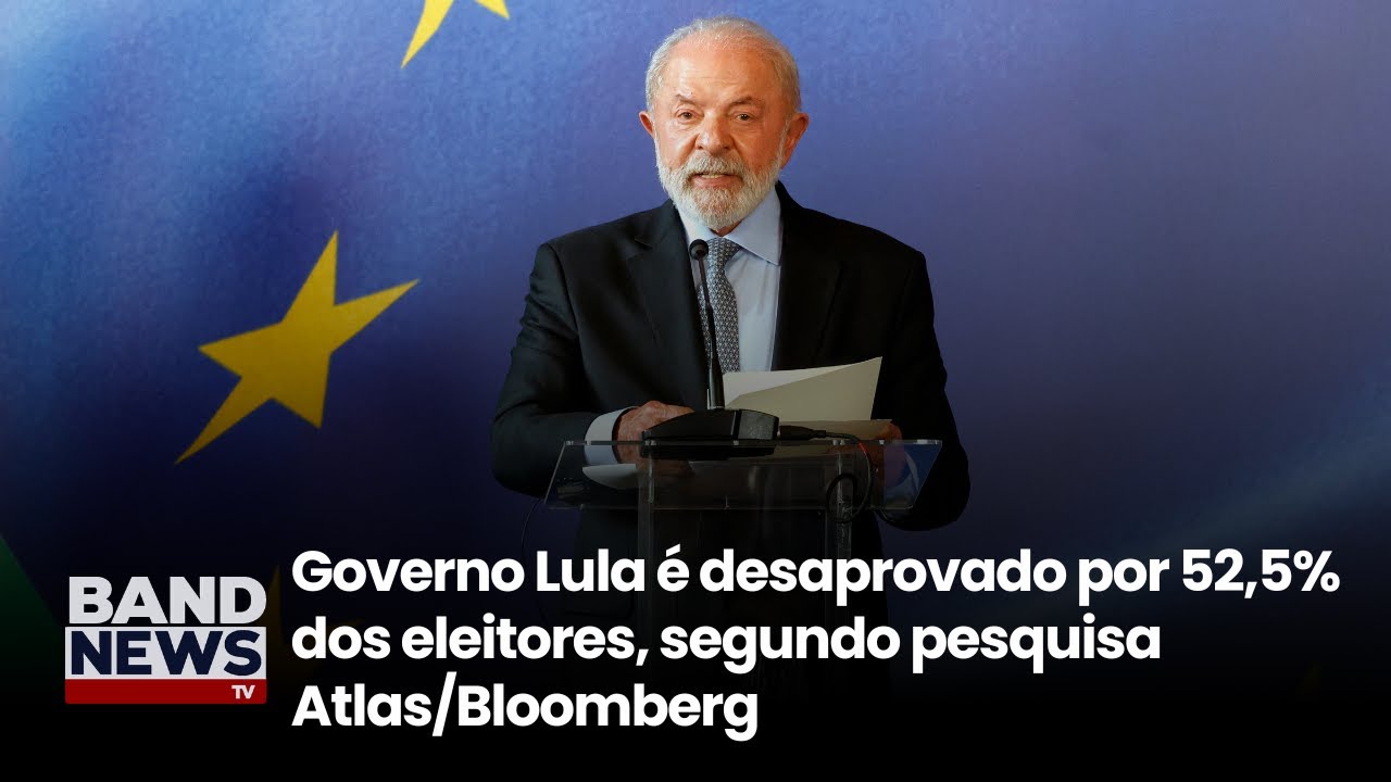 Pesquisa Atlas: mais de 52% reprovam Lula e sinal de alerta domina o Planalto